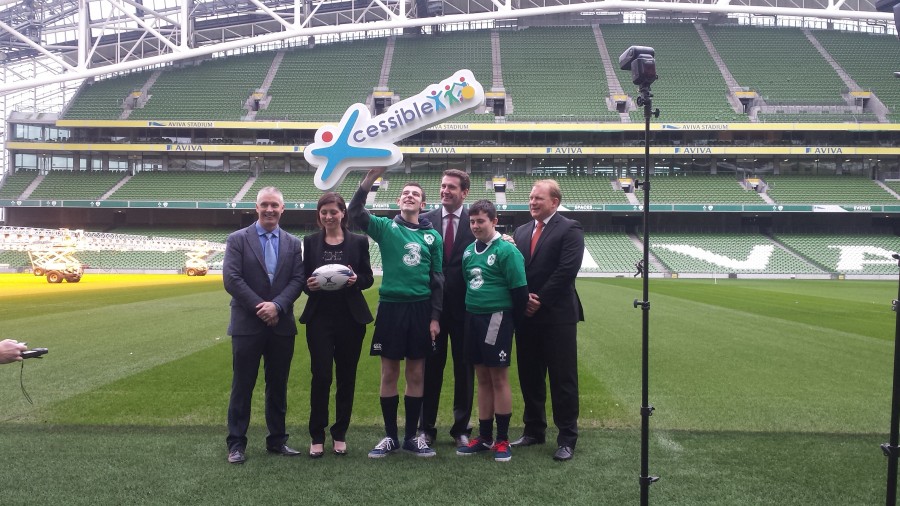 Launch of CARA’s Xcessible Inclusive Youth Sport Initiative ‘Adapted Tag Rugby Programme’ 2015