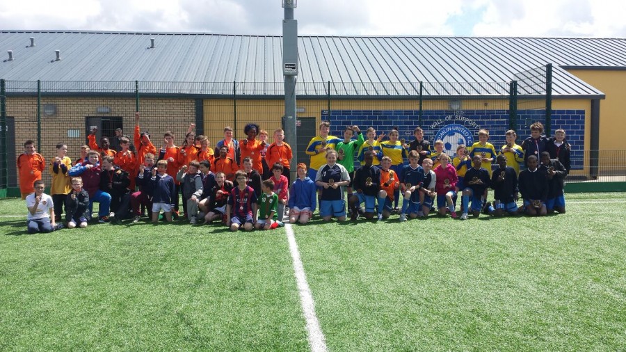 Dublin primary school soccer Blitz 2015
